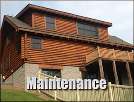  Penrose, North Carolina Log Home Maintenance
